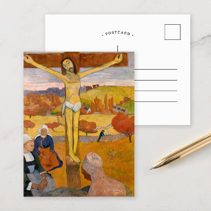 De gele Christus   Paul Gauguin Briefkaart