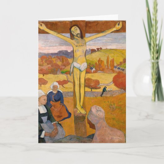 De gele Christus | Paul Gauguin Kaart (Voorkant)