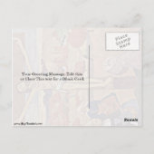 De Gele Christus van Eugene Henri Paul Gauguin Briefkaart (Achterkant)