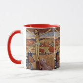 De gele Christus van Paul Gauguin Mok (Links)