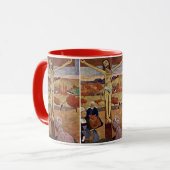 De gele Christus van Paul Gauguin Mok (Voorkant links)