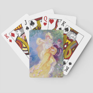 De Gele Domino, ontwerp voor tapijten Speelkaarten