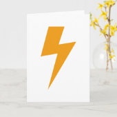 De Gele Druk van de Energie van de donder Kaart (Gele Bloem)