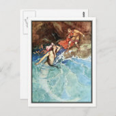 De Gele Dwarf van Warwick Goble Briefkaart (Voorkant / Achterkant)