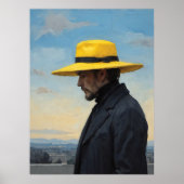 De Gele Hoed Poster (Voorkant)