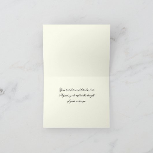 De gele Kaart van de Nota van de Groet van de Tulp (Binnen)