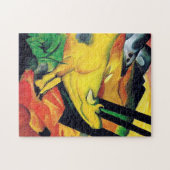 De gele koe van Franz Marc Legpuzzel (Horizontaal)