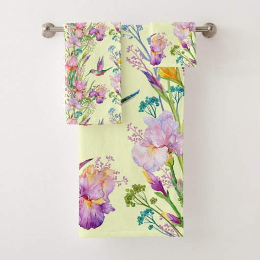 De Gele Kolibrie Tuin Bad Handdoek (Insitu)