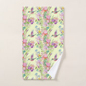 De Gele Kolibrie Tuin Bad Handdoek (Handdoek)