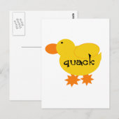 De gele KwakzalversT-shirts en de Giften van de Briefkaart (Voorkant / Achterkant)