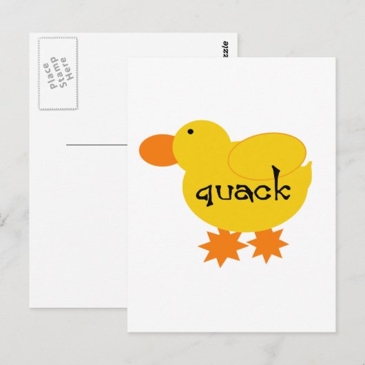 De gele KwakzalversT-shirts en de Giften van de Briefkaart (Voorkant / Achterkant)