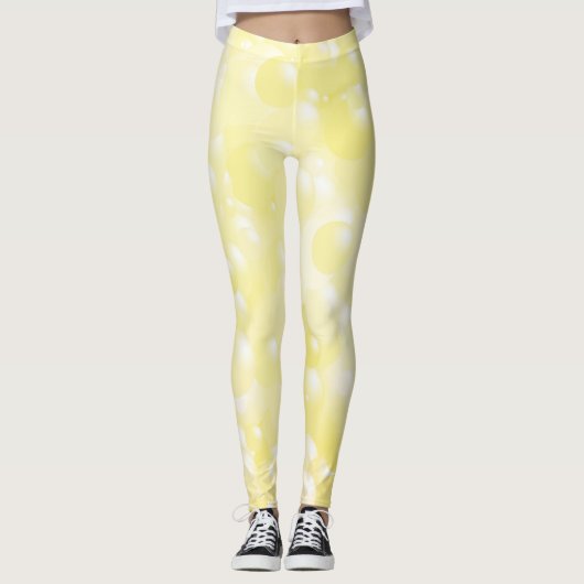 De gele Leggings van Bellen (Voorkant)