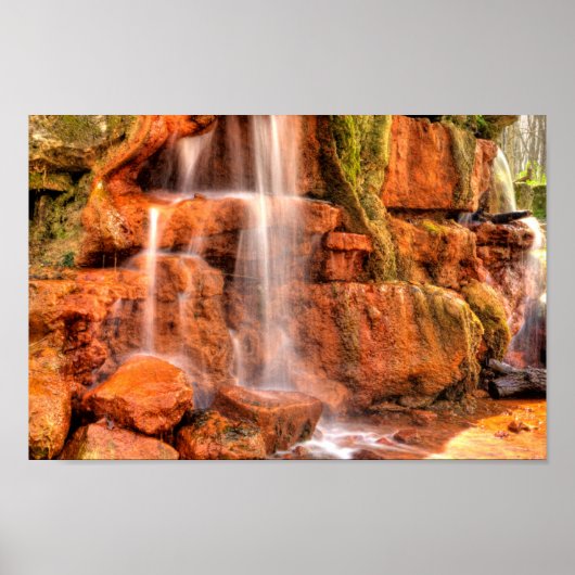 De Gele Lente, Glen Helen Natuur Reserve, Ohio Poster (Voorkant)