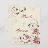 De Gele narcissen en de Tarwe van Fuschia Kaart (Voorkant / Achterkant)