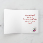 De gele School van het Puppy van de Afstuderen van Kaart (Binnen)