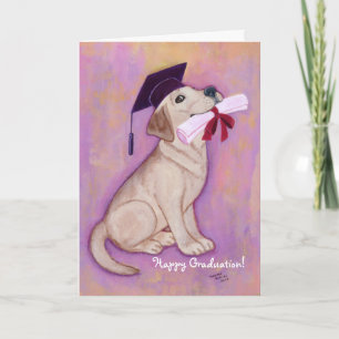 De gele School van het Puppy van de Afstuderen van Kaart