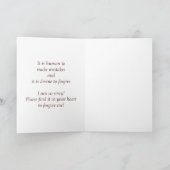 De Gele Tulpen van de Kaart van het gedicht (Binnen)