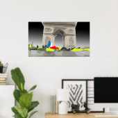 De gele vesten poster (Thuiskantoor)