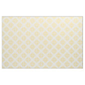 De gele Witte Trendy Stof van het Patroon van (Yard (91,4 cm))