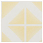 De gele Witte Trendy Stof van het Patroon van (Close Up)