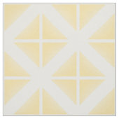 De gele Witte Trendy Stof van het Patroon van (Swatch)
