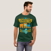 De geleider is de 6 6e verjaardag van de trein t-shirt (Voorkant volledig)