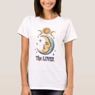 De Geliefde Himmelse Maan en Zon T-shirt