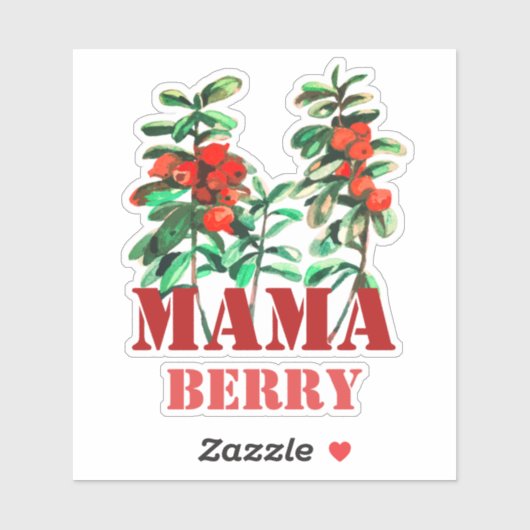 DE GELIEFDE MAMA bes Sticker (Vel)