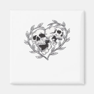 De geliefde tot de dood ons scheidt magneet