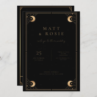 De geliefden nodigen uit, Tarot bruiloft uitnodigi Kaart