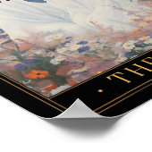 De geliefden  Tarot Kaart Astrologie Ghost Coup Poster (Hoek)