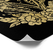 De geliefden  Tarot Kaart Magic Occult Superna Poster (Hoek)