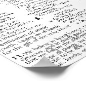 De geloofsartikelen poster (Hoek)