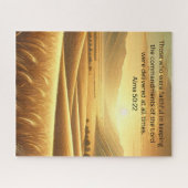 De gelovigen krijgen een Inspirerend puzzel Legpuzzel (Horizontaal)