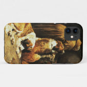 De gelovigen van St. Bernard Case-Mate iPhone Case (Achterkant (horizontaal))