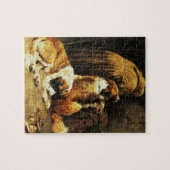 De gelovigen van St. Bernard Legpuzzel (Horizontaal)
