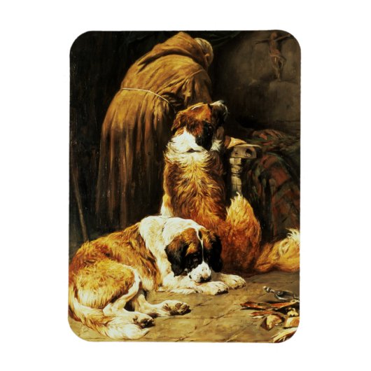 De gelovigen van St. Bernard Magneet (Verticaal)