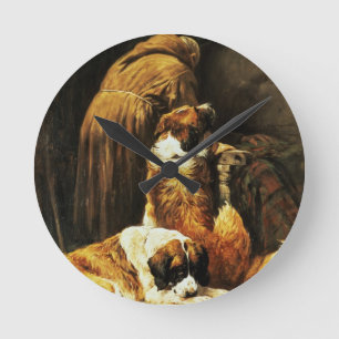 De gelovigen van St. Bernard Ronde Klok