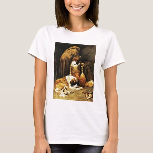 De gelovigen van St. Bernard T-shirt (Voorkant)