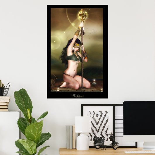 De geloviger poster (Thuiskantoor)