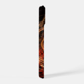 De Geluid van Muziek Abstracte Kunst iPhone 15 Case (Rechterkant)