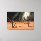 De Geluid van Stilte Canvas Afdruk (Voorkant)