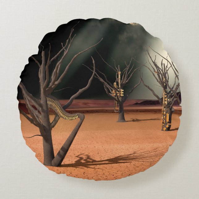 De Geluid van Stilte Rond Kussen (Voorkant)