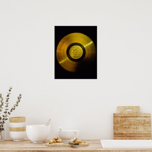 De geluiden van de aarde poster (Keuken)