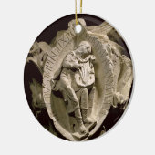 'De geluiden van de Muziek', kolomhoofdstad van de Keramisch Ornament (Links)