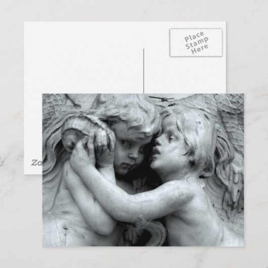 De geluiden van het zee briefkaart (Voorkant / Achterkant)