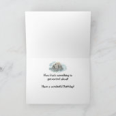 De gelukkige 102ste Leuke Opgewekte Humoristische Kaart (Binnen)