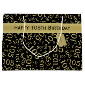 De gelukkige 105ste Zwarte en het Goud van het Groot Cadeauzakje (Voorkant)