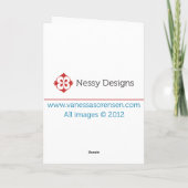 De gelukkige 10de Kaart van het Jubileum (Achterkant)