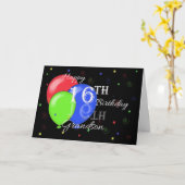 De gelukkige 16de Kleinzoon van de Verjaardag Kaart (Gele Bloem)